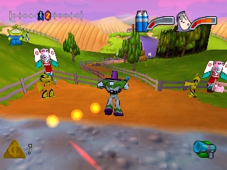 Buzz Lightyear of Star Command background