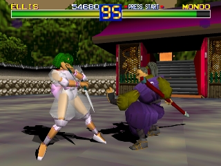 Battle Arena Toshinden background