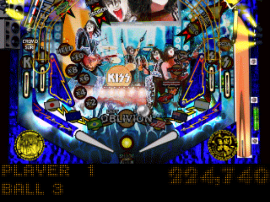KISS Pinball background