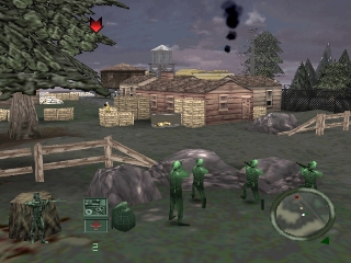 Army Men World War Land, Sea And Air background