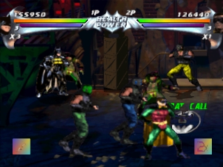 Batman Forever: The Arcade Game background