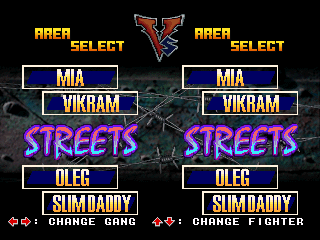 Vs. background